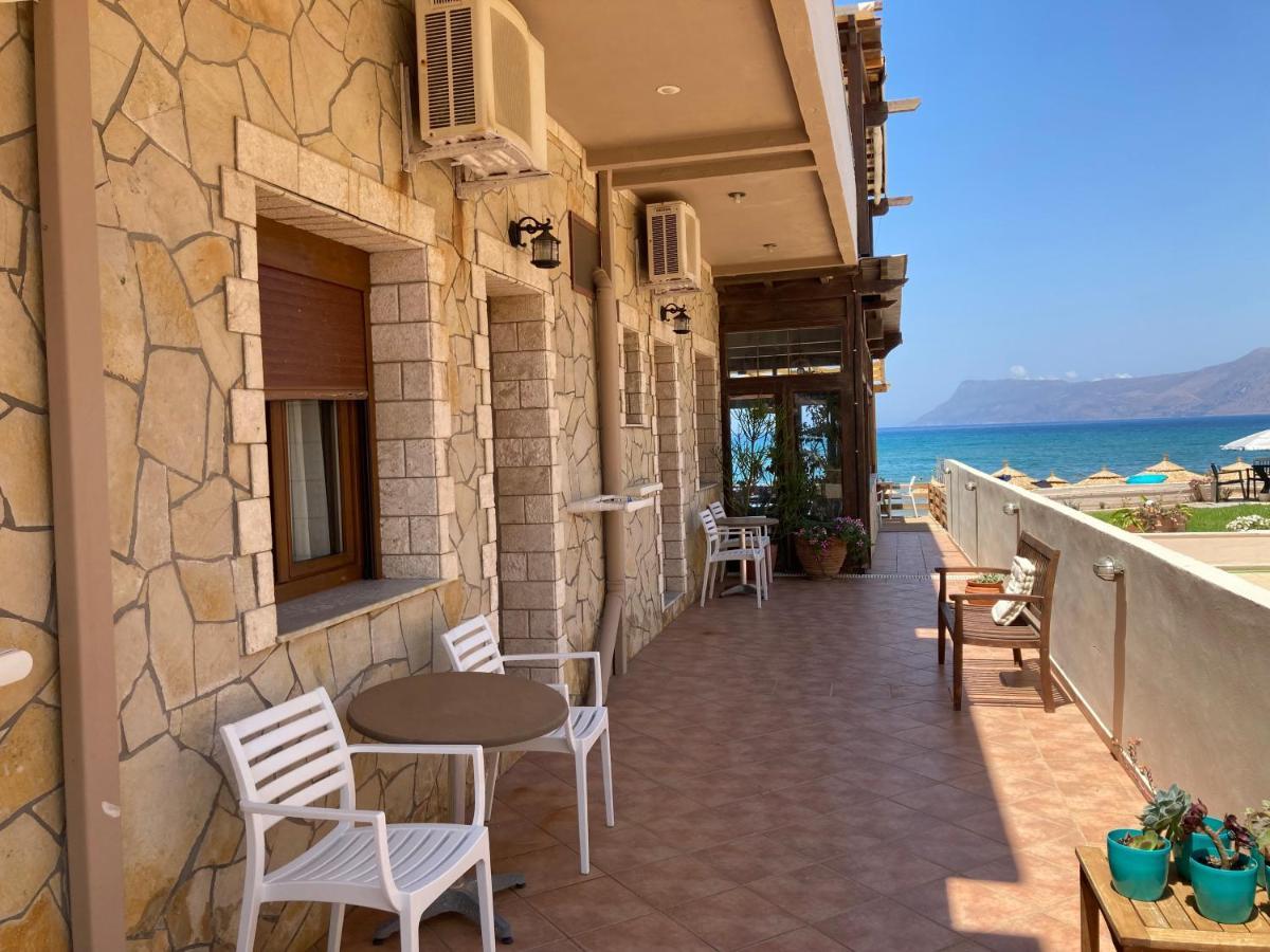 Molos Beach Rooms Kíssamos Екстериор снимка